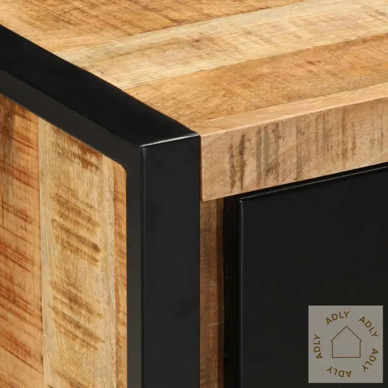 Tv-Benk 80X30X40 Cm Grovt Heltre Mangotre