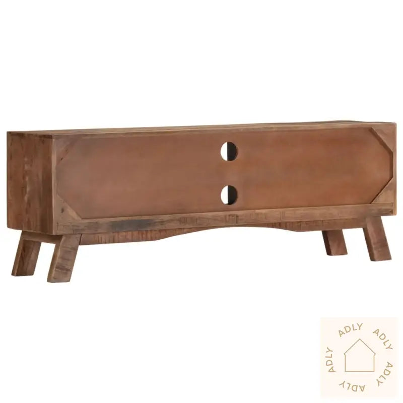 Tv-Benk 110X30X40 Cm Grovt Mangotre