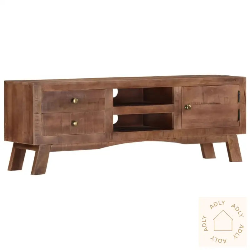 Tv-Benk 110X30X40 Cm Grovt Mangotre