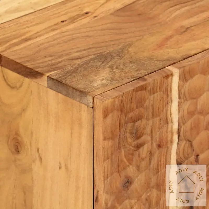 Tv-Benk 80X33X46 Cm Heltre Akasie