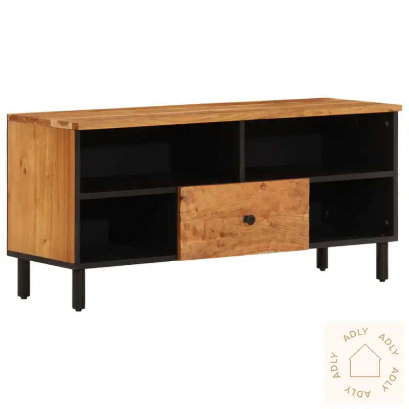 Tv-Benk 100X33X46 Cm Heltre Akasie