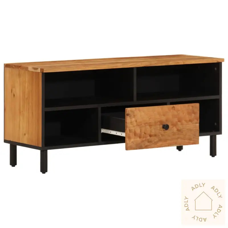 Tv-Benk 100X33X46 Cm Heltre Akasie
