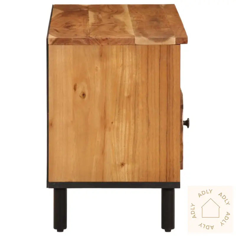 Tv-Benk 100X33X46 Cm Heltre Akasie