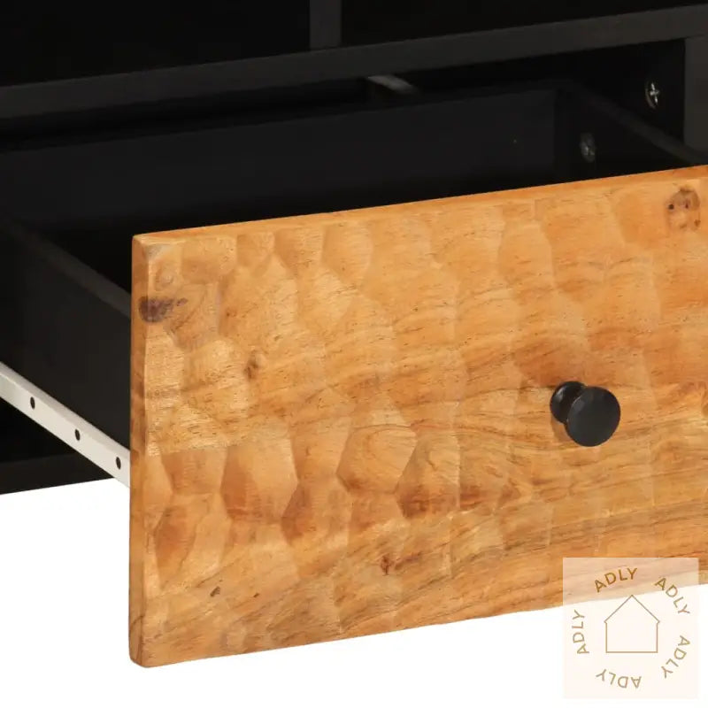 Tv-Benk 100X33X46 Cm Heltre Akasie