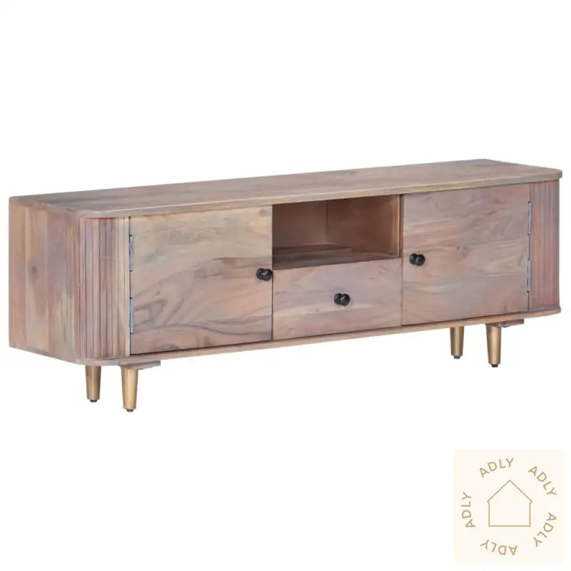 Tv-Benk 118X30X40 Cm Heltre Akasie