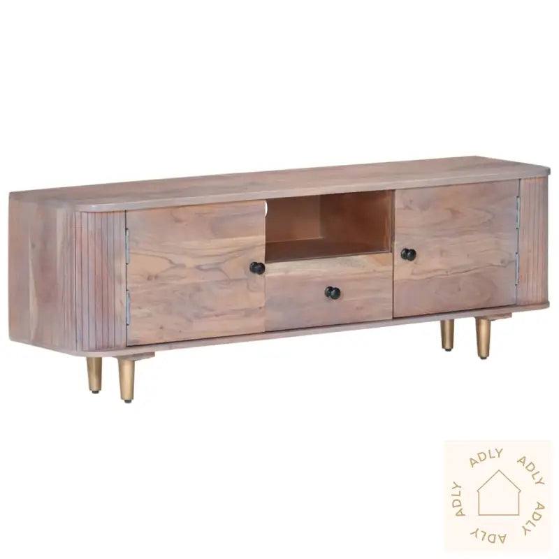 Tv-Benk 118X30X40 Cm Heltre Akasie