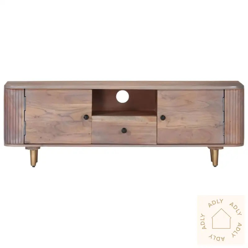 Tv-Benk 118X30X40 Cm Heltre Akasie