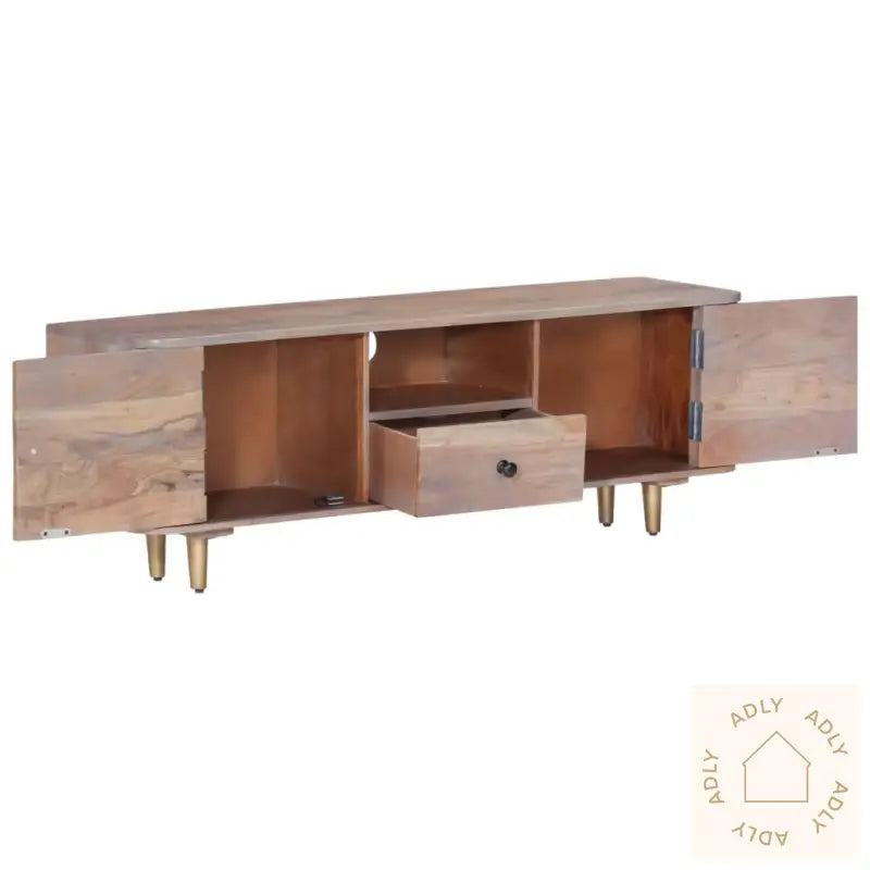 Tv-Benk 118X30X40 Cm Heltre Akasie