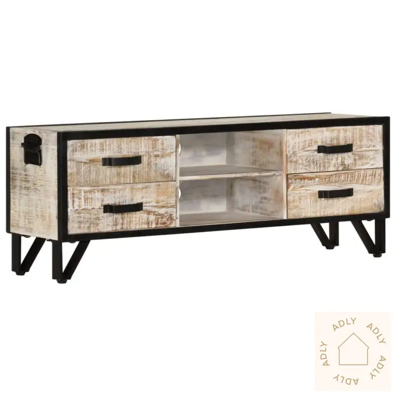 Tv-Benk 110X30X41 Cm Heltre Akasie