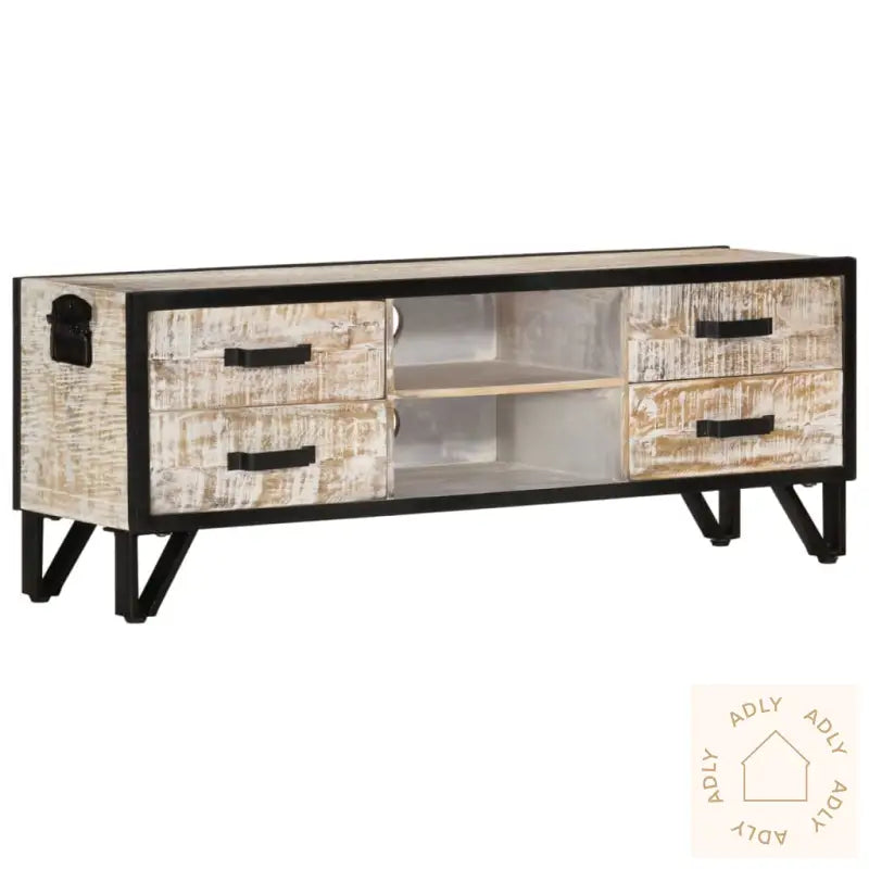 Tv-Benk 110X30X41 Cm Heltre Akasie