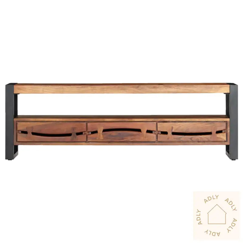 Tv-Benk 140X30X45 Cm Heltre Akasie