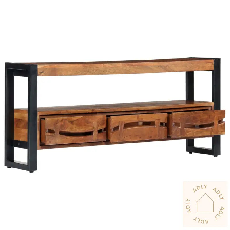 Tv-Benk 140X30X45 Cm Heltre Akasie
