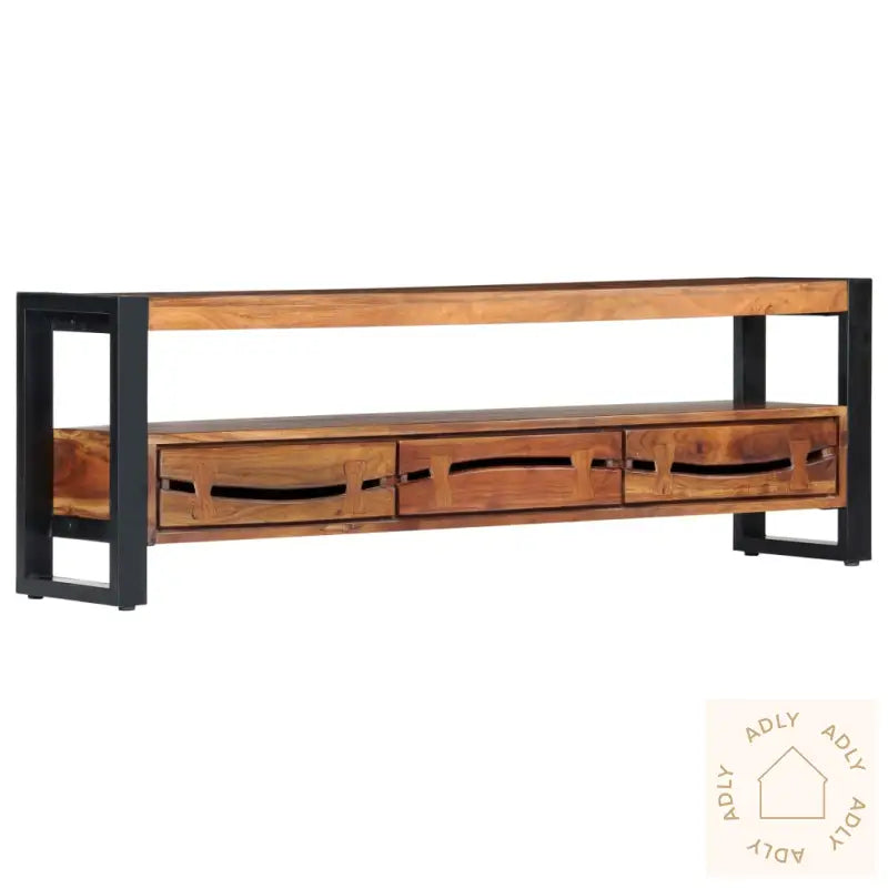Tv-Benk 140X30X45 Cm Heltre Akasie