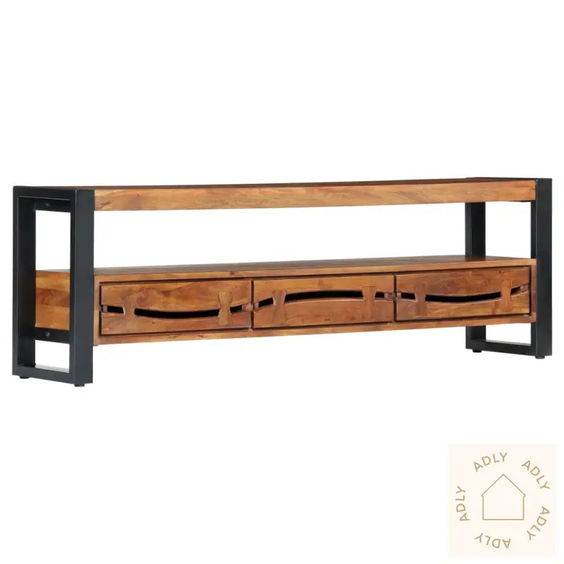 Tv-Benk 140X30X45 Cm Heltre Akasie