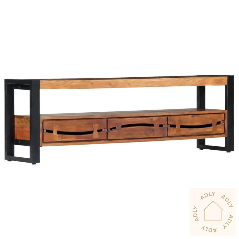 Tv-Benk 140X30X45 Cm Heltre Akasie