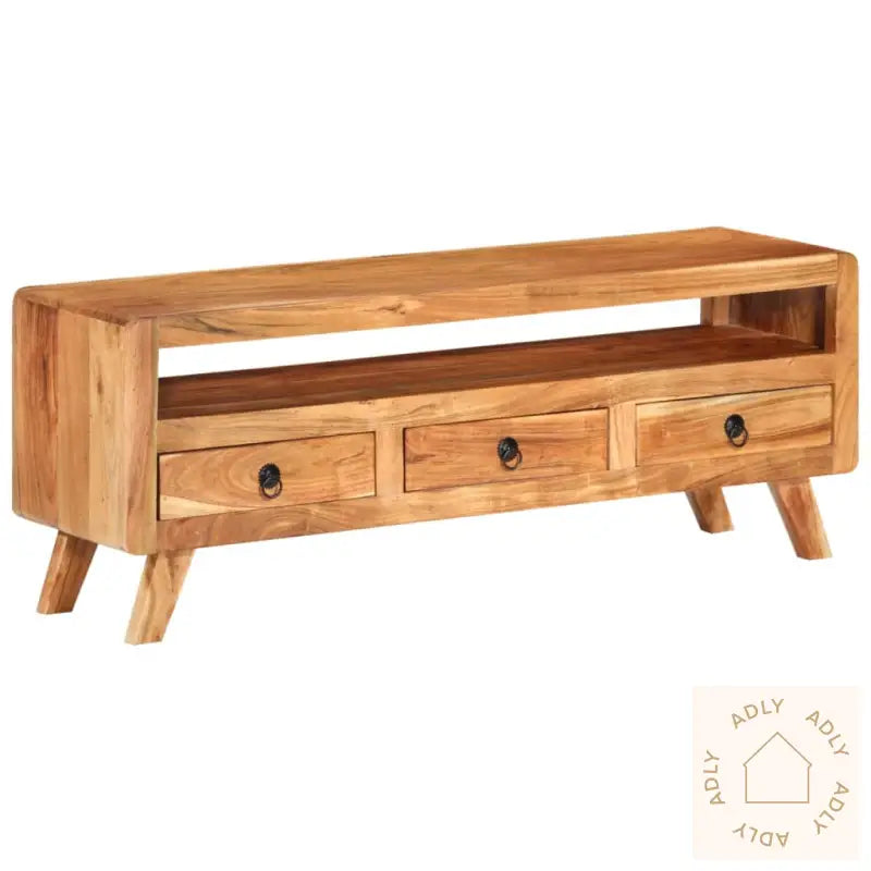 Tv-Benk 110X30X40 Cm Heltre Akasie