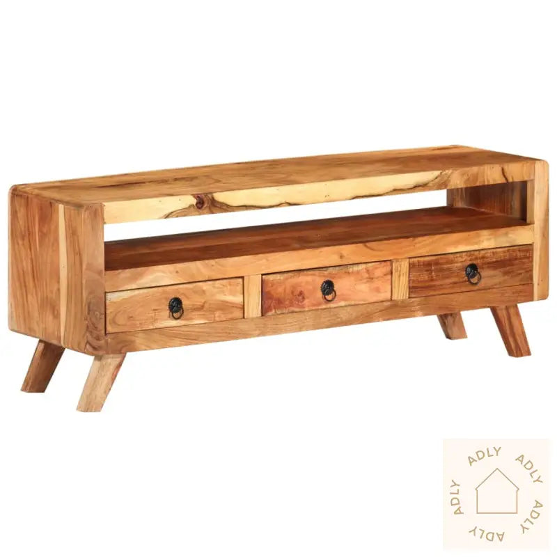 Tv-Benk 110X30X40 Cm Heltre Akasie