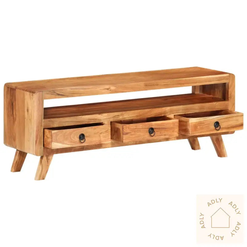 Tv-Benk 110X30X40 Cm Heltre Akasie