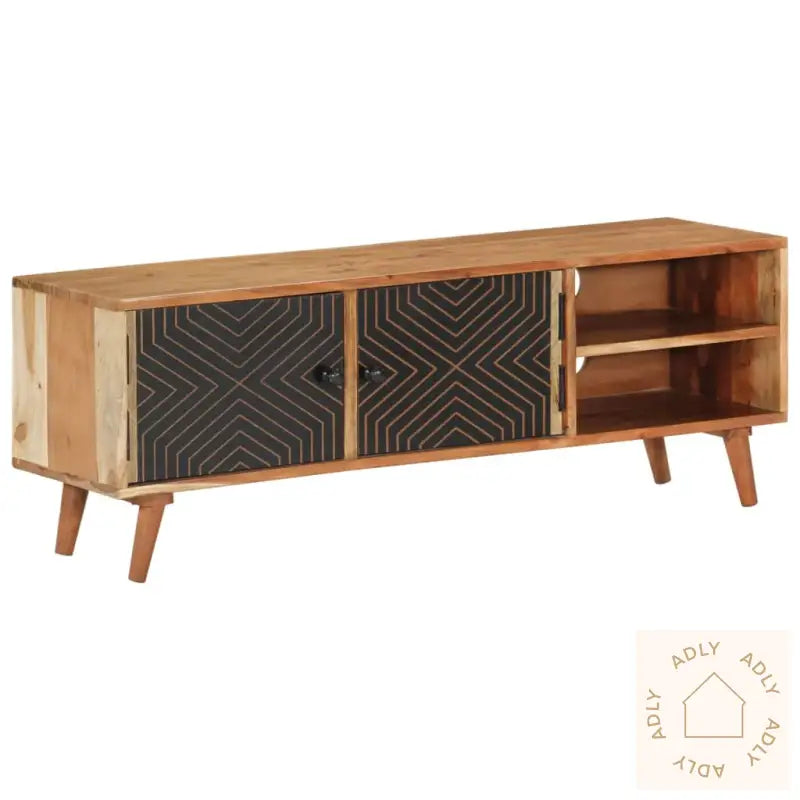 Tv-Benk 112X30X40 Cm Heltre Akasie