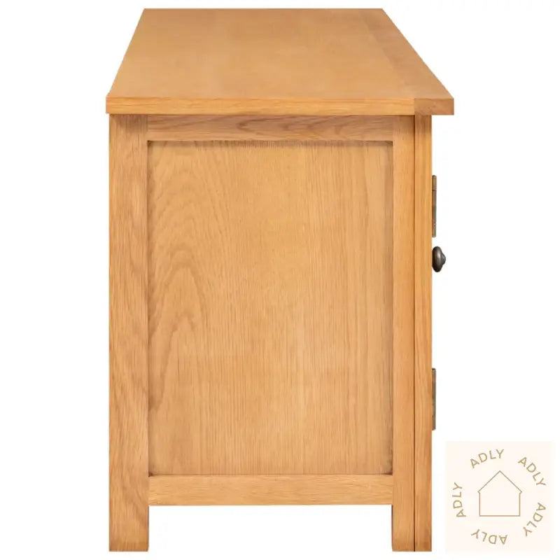 Tv-Benk 110X35X44 Cm Heltre Eik