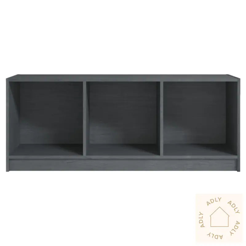 Tv-Benk Grå 104X33X41 Cm Heltre Furu