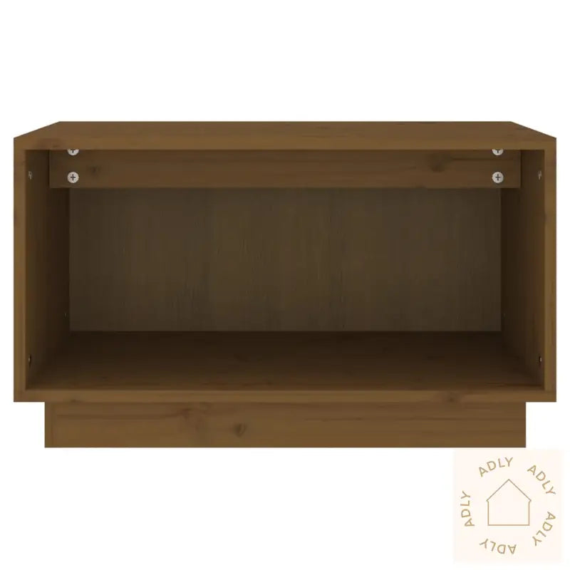 Tv-Benk Honningbrun 60X35X35 Cm Heltre Furu