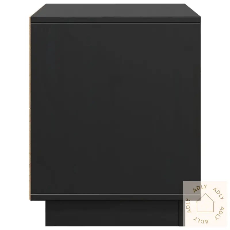 Tv-Benk Svart 74X35X44 Cm Heltre Furu