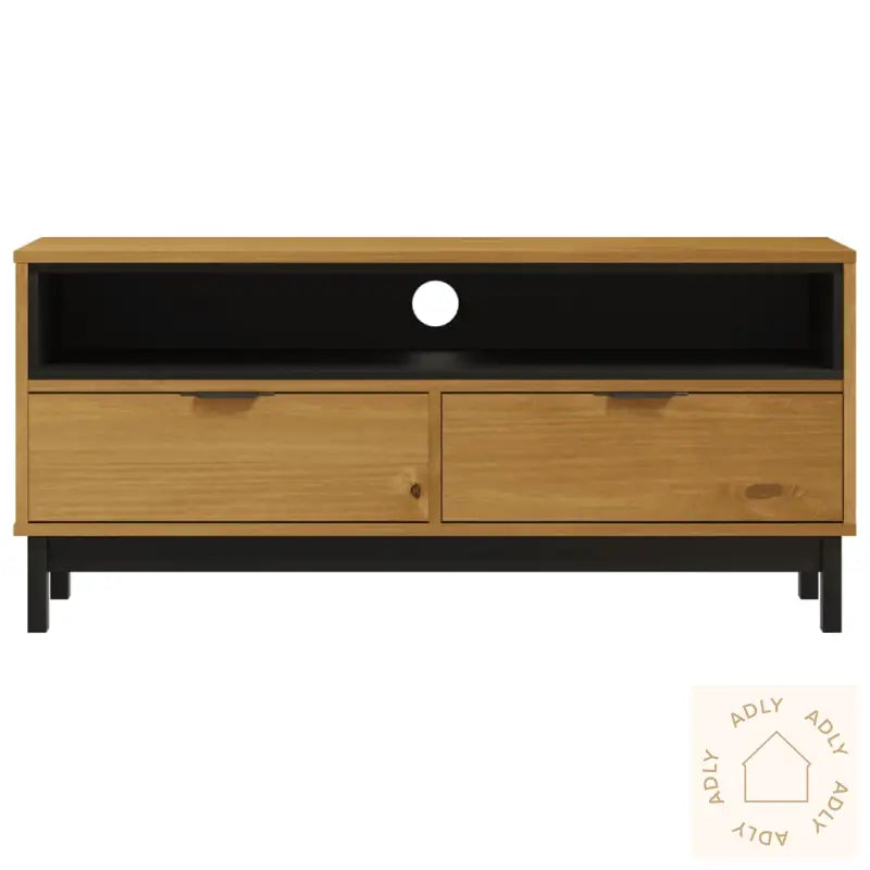 Tv-Benk Flam 110X40X50 Cm Heltre Furu