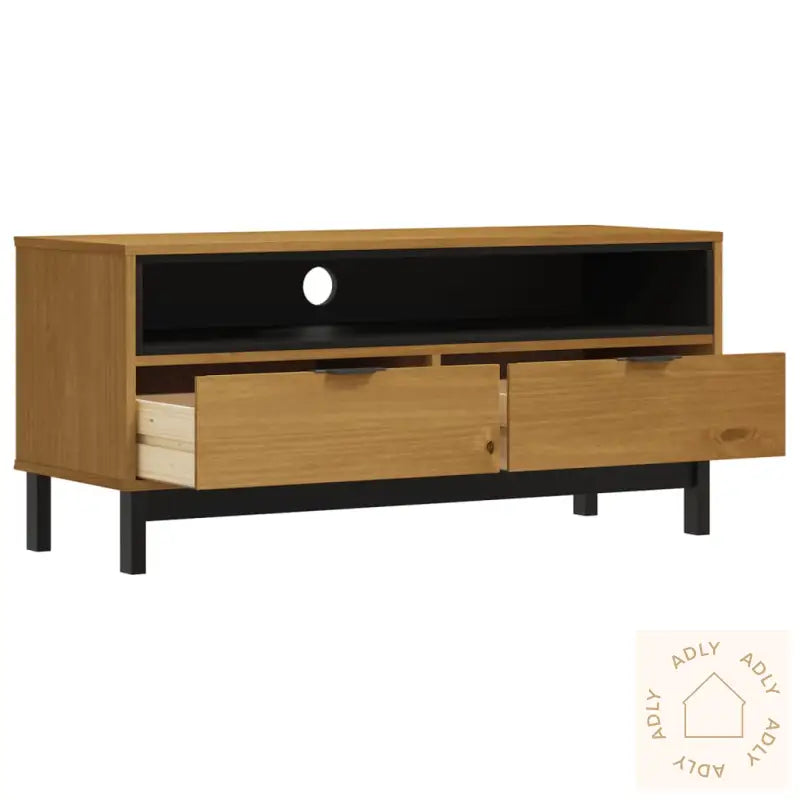 Tv-Benk Flam 110X40X50 Cm Heltre Furu