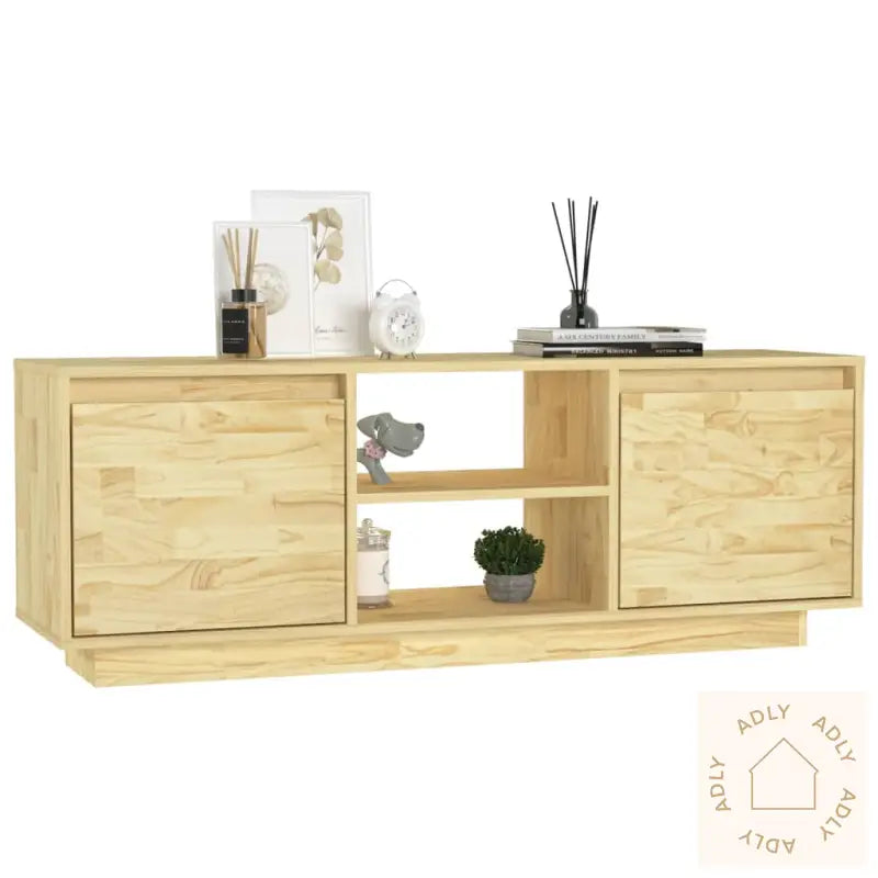 Tv-Benk 110X30X40 Cm Heltre Furu
