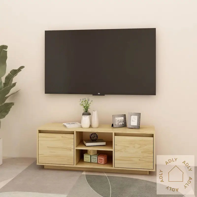 Tv-Benk 110X30X40 Cm Heltre Furu