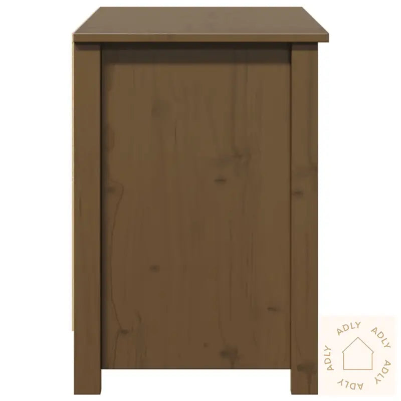 Tv-Benk Honningbrun 103X36,5X52 Cm Heltre Furu