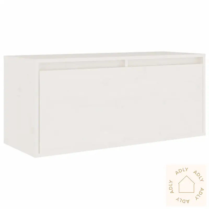 Tv-Benker 8 Stk Hvit Heltre Furu