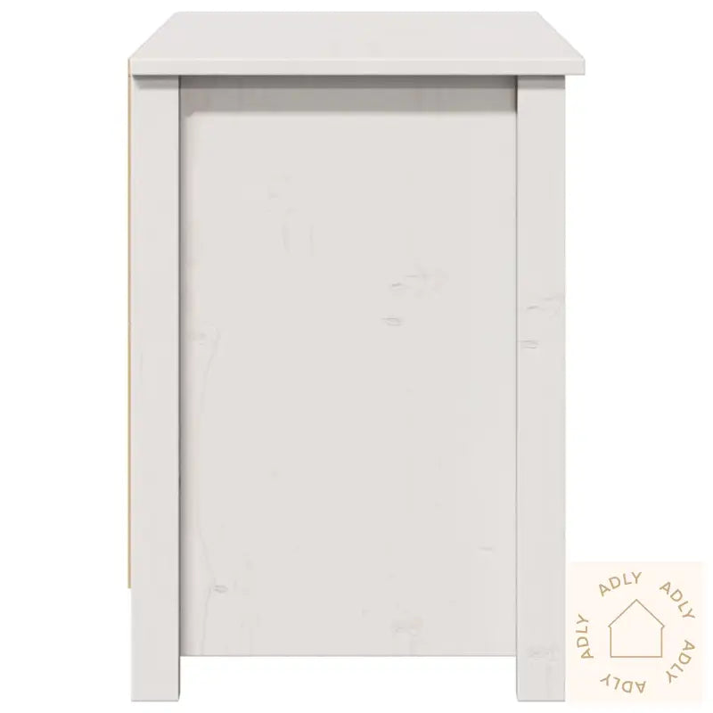 Tv-Benk Hvit 103X36,5X52 Cm Heltre Furu