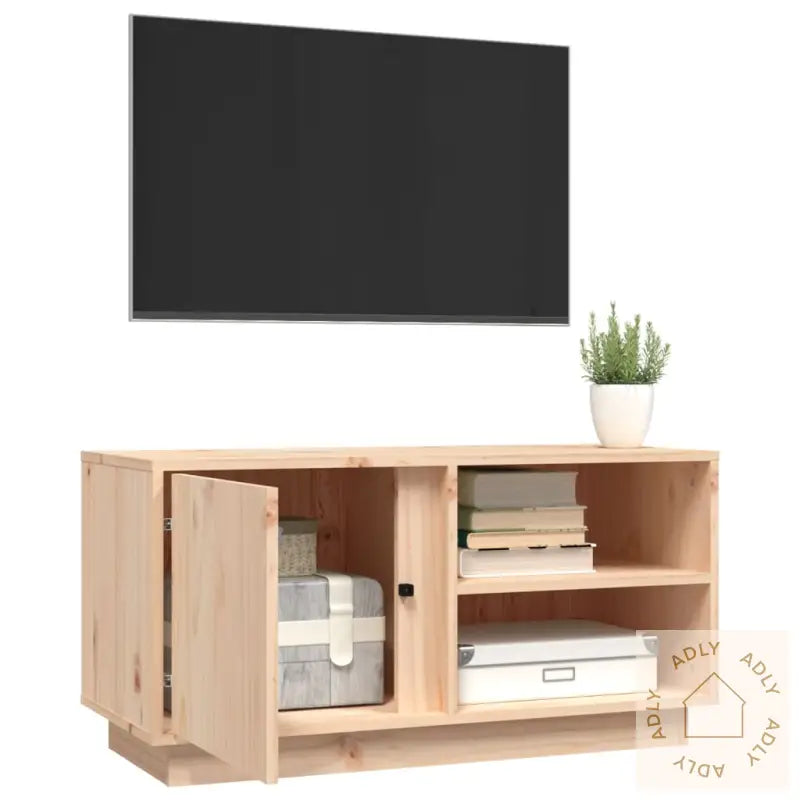 Tv-Benk 80X35X40,5 Cm Heltre Furu
