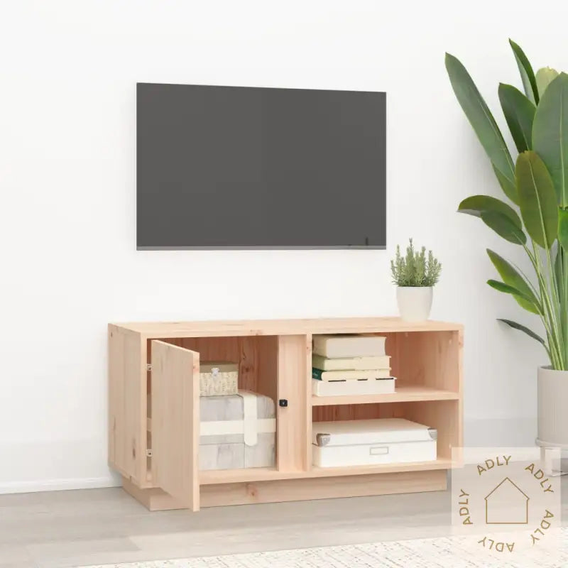 Tv-Benk 80X35X40,5 Cm Heltre Furu