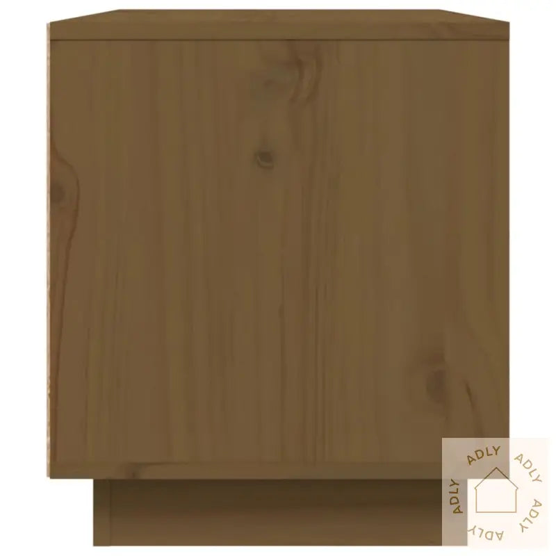 Tv-Benk Honningbrun 80X35X40,5 Cm Heltre Furu