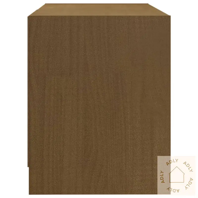 Tv-Benk 80X31X39 Cm Heltre Furu Honningbrun