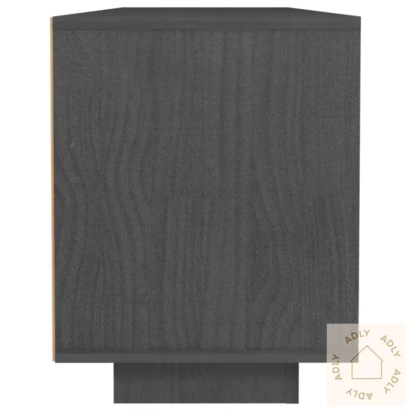 Tv-Benk 110X30X40 Cm Heltre Furu Grå