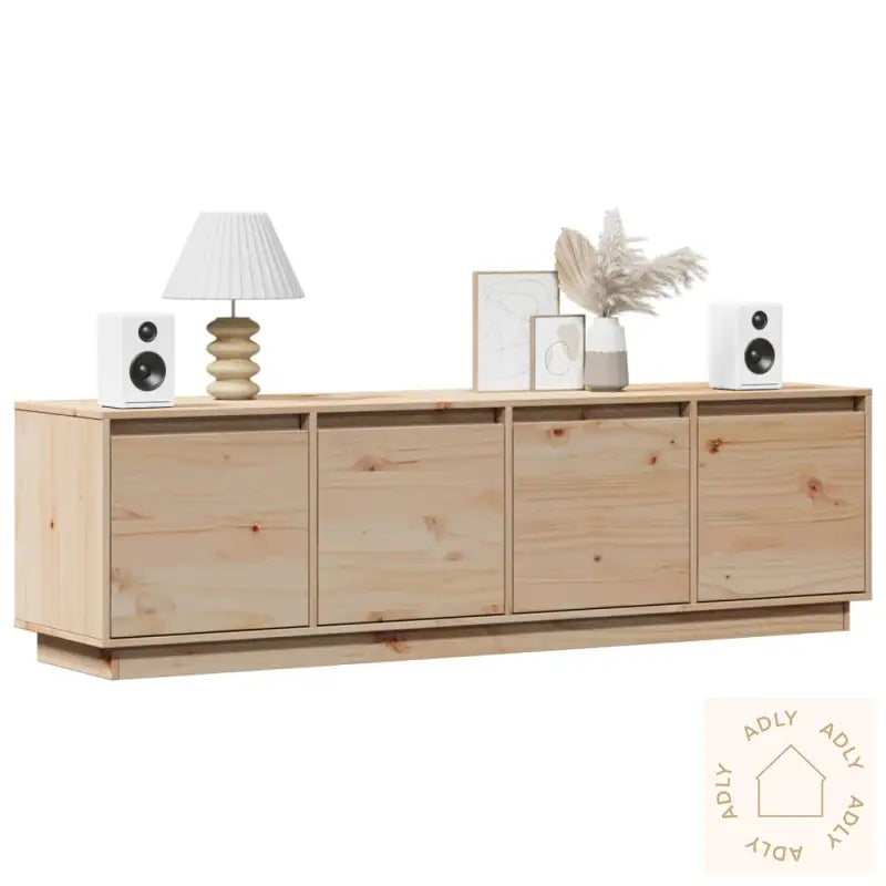 Tv-Benk 156X37X45 Cm Heltre Furu