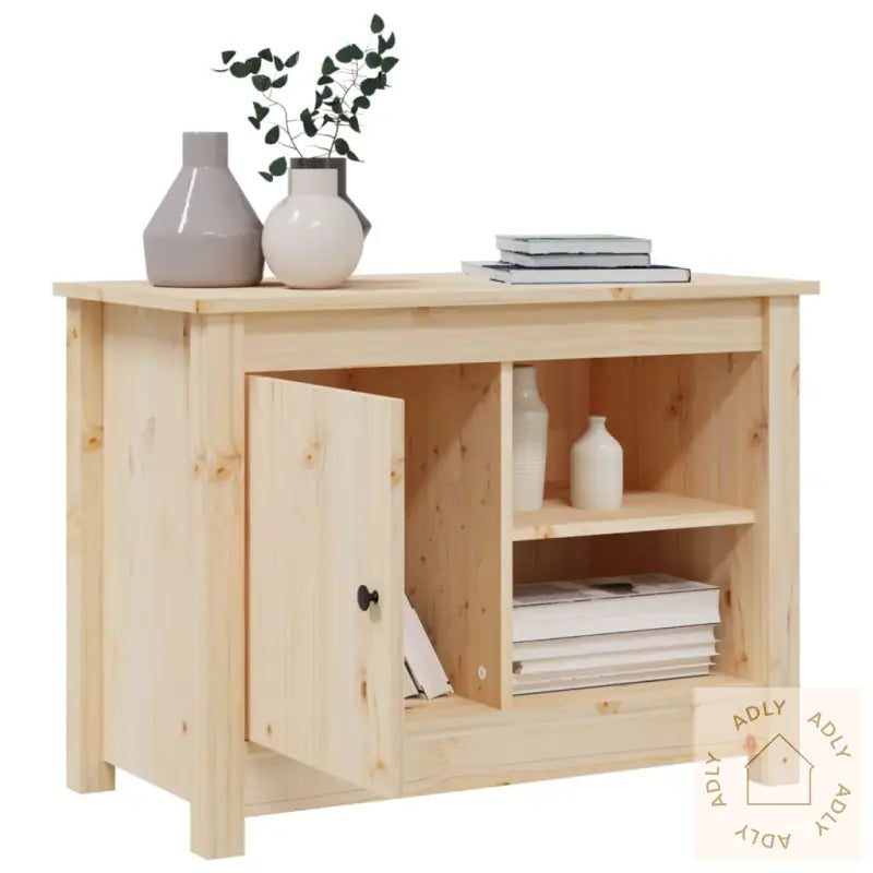 Tv-Benk 70X36,5X52 Cm Heltre Furu