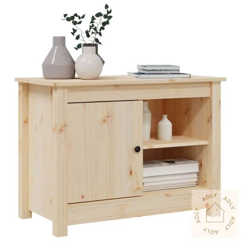 Tv-Benk 70X36,5X52 Cm Heltre Furu