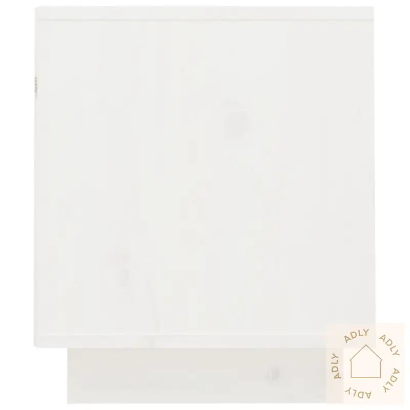 Tv-Benk Hvit 70X34X40 Cm Heltre Furu