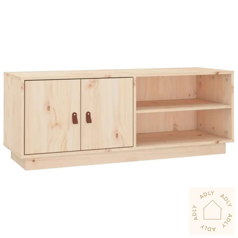 Tv-Benk 105X34X40 Cm Heltre Furu