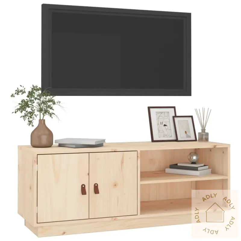 Tv-Benk 105X34X40 Cm Heltre Furu