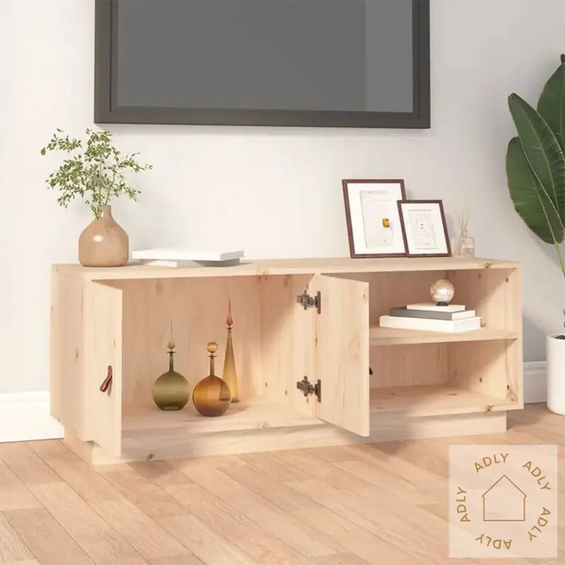 Tv-Benk 105X34X40 Cm Heltre Furu