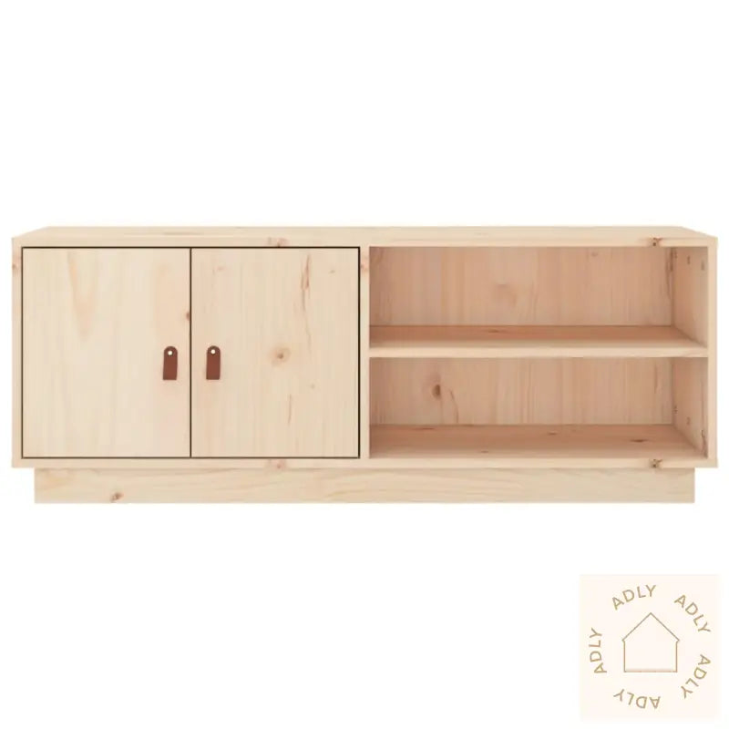 Tv-Benk 105X34X40 Cm Heltre Furu