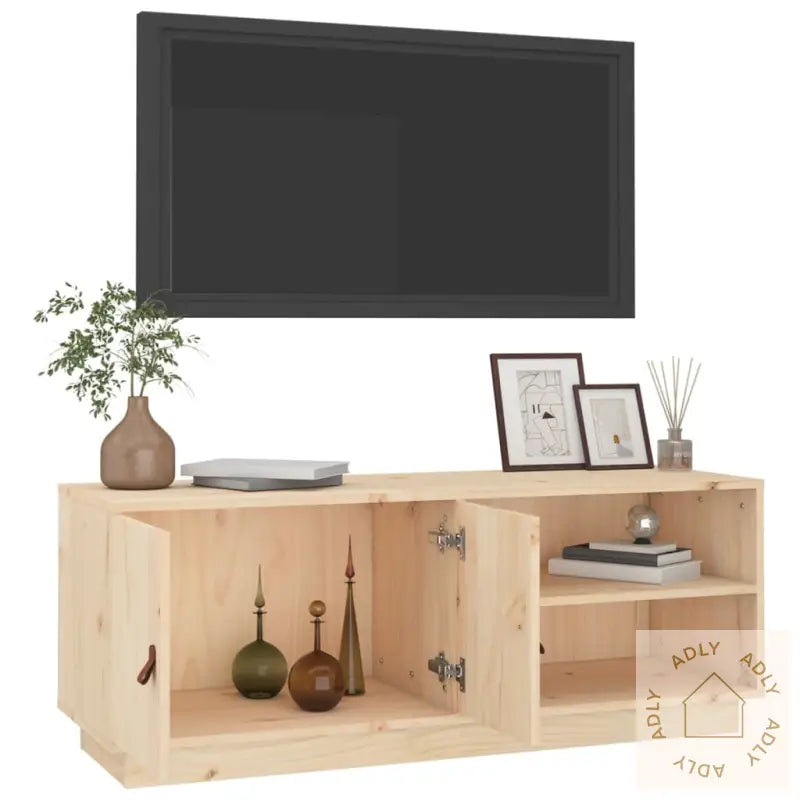 Tv-Benk 105X34X40 Cm Heltre Furu