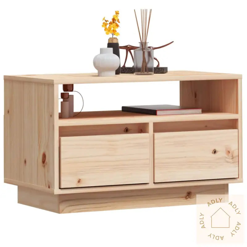 Tv-Benk 60X35X37 Cm Heltre Furu