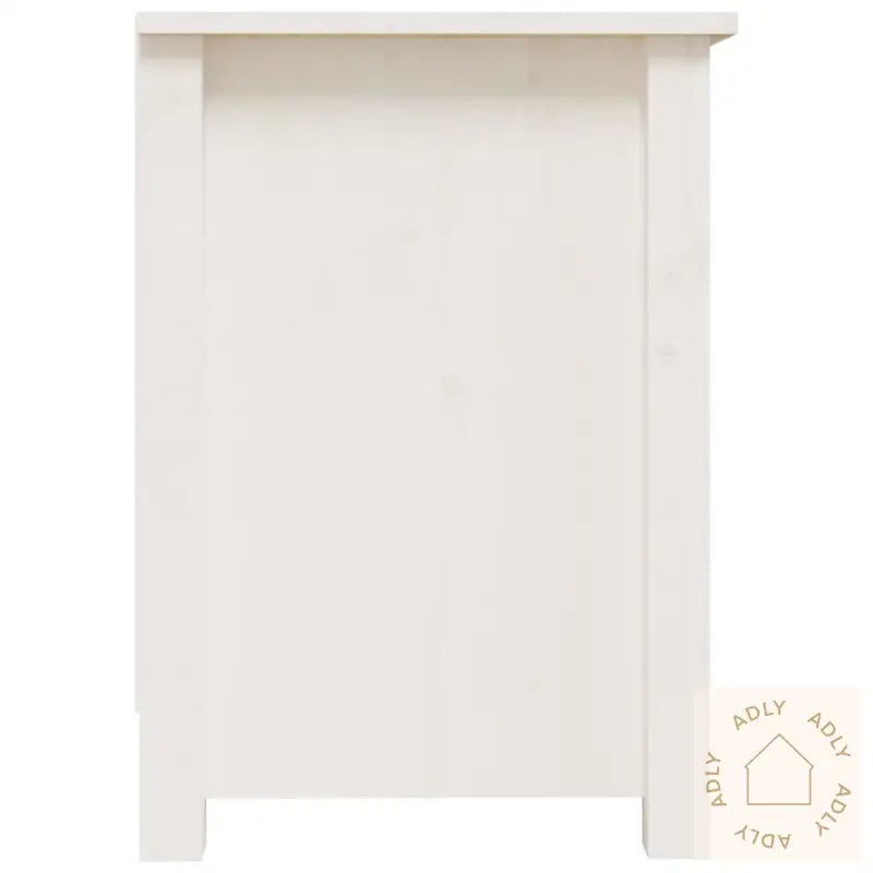 Tv-Benk Hvit 70X36,5X52 Cm Heltre Furu